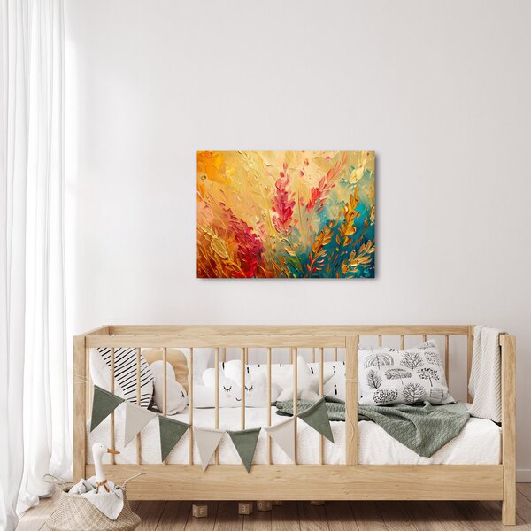 Obraz - Malba pole (70x50 cm)