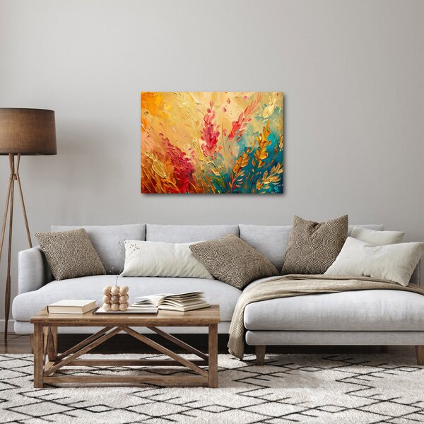 Obraz - Malba pole (70x50 cm)