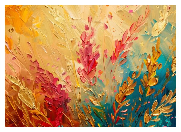 Obraz - Malba pole (70x50 cm)