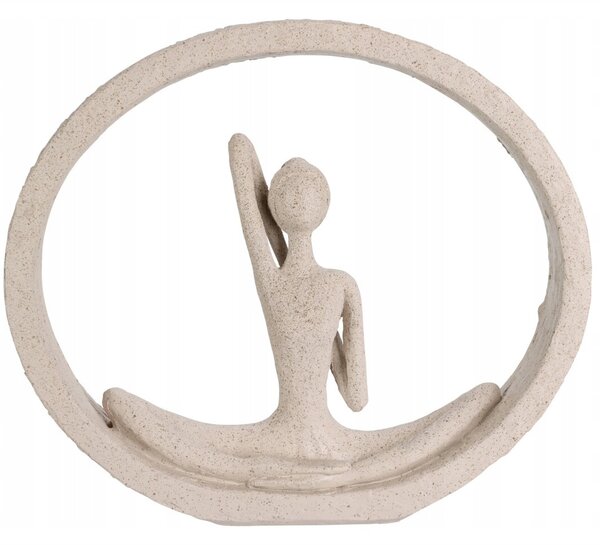 Figurka jóga, výška 19,5 cm