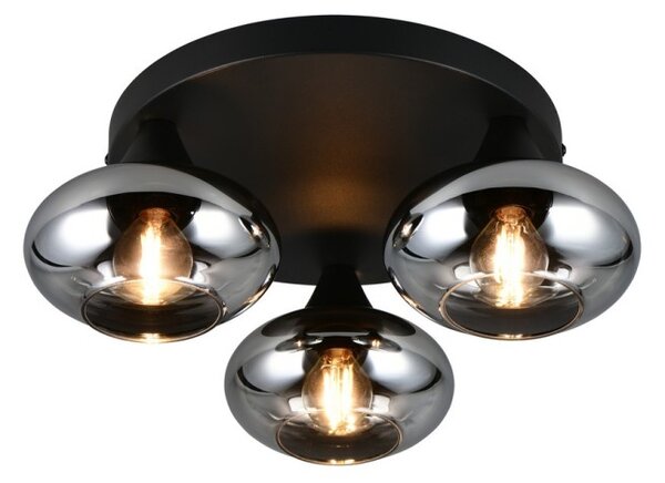 Trio TR66643054 přisazené stropní svítidlo DIVINA | 10W E14 | kouřová