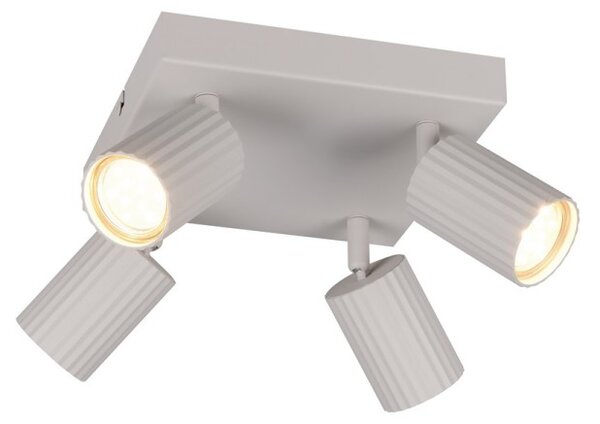 Trio T867730476 bodové stropní svítidlo SOKA | 10W GU10 | šedá