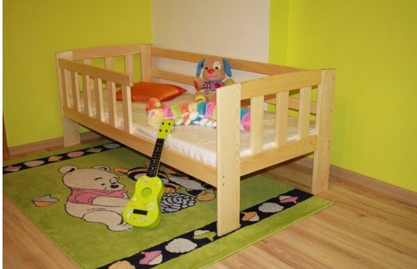 Dětská postel z masivu Agata, 160x70, borovice