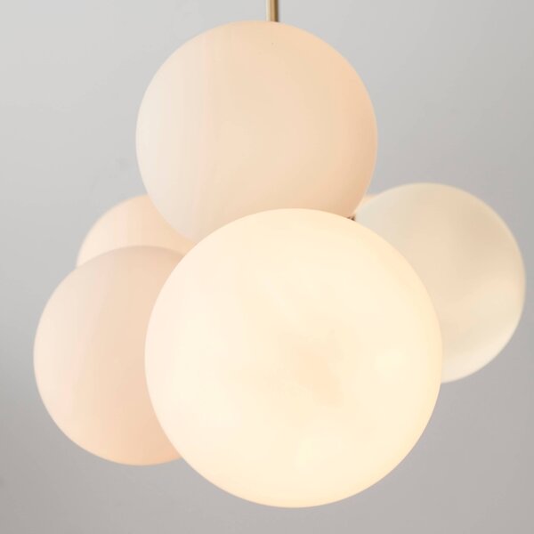 Jotex Skleněné závěsné světlo EKMAN 104 cm