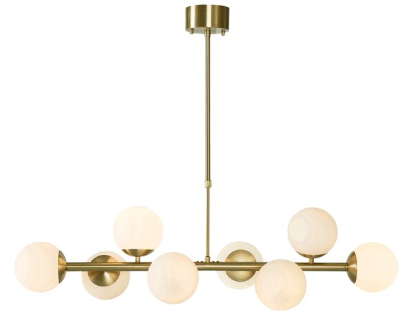 Jotex Skleněné závěsné světlo EKMAN 104 cm