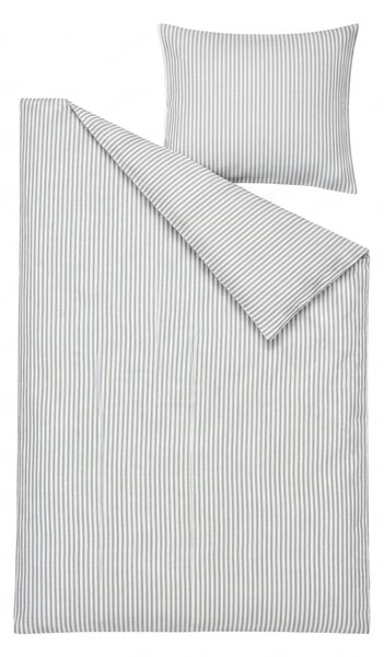 Bavlněné povlečení SOFT STRIPES šedé Rozměr povlečení: 70 x 80 cm | 140 x 200 cm