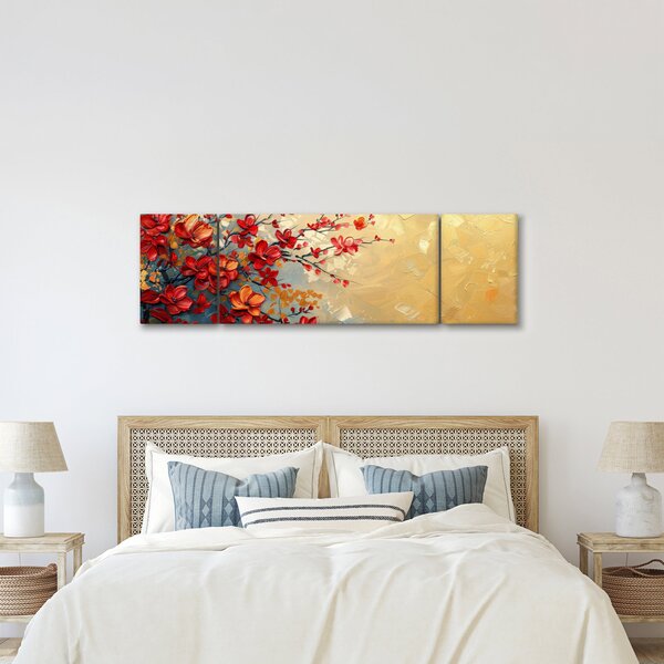Obraz - Kvetoucí strom (170x50 cm)
