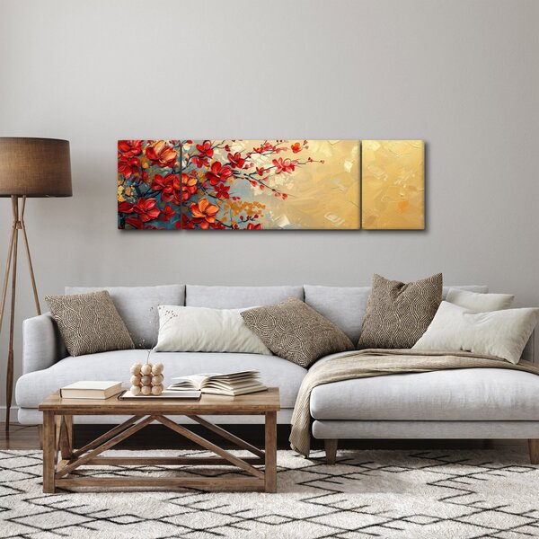 Obraz - Kvetoucí strom (170x50 cm)