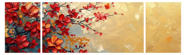 Obraz - Kvetoucí strom (170x50 cm)