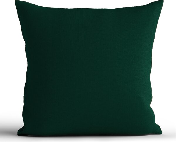 MK Lůžkoviny Bavlněný povlak na polštář Renforcé 40 x 40 cm - Jasmine tmavě zelená
