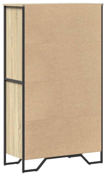 Highboard dub sonoma 79,5 x 35,5 x 137,5 cm kompozitní dřevo 3295308