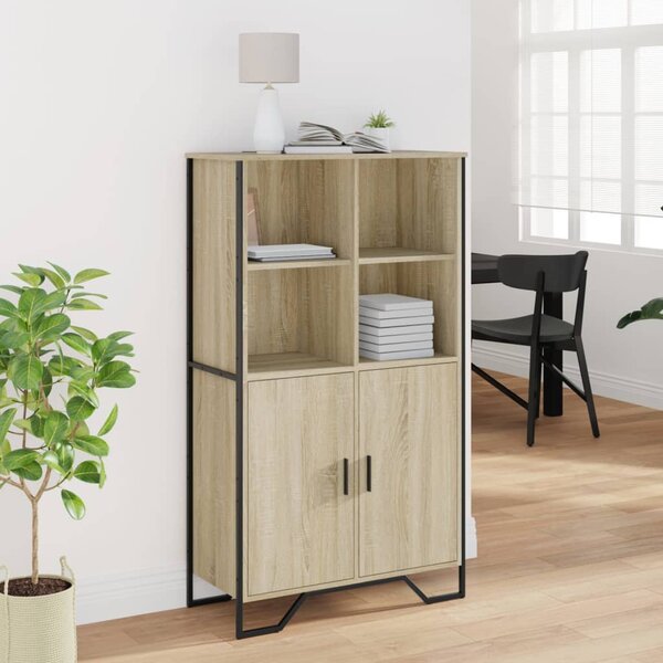 Highboard dub sonoma 79,5 x 35,5 x 137,5 cm kompozitní dřevo 3295308