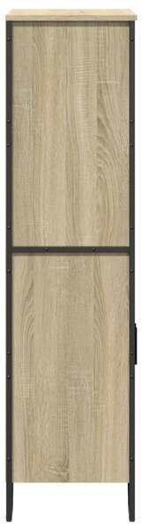 Highboard dub sonoma 79,5 x 35,5 x 137,5 cm kompozitní dřevo 3295308