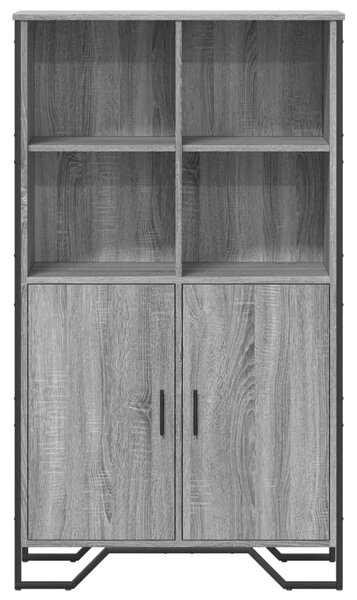 Highboard šedý sonoma 79,5 x 35,5 x 137,5 cm kompozitní dřevo 3295310