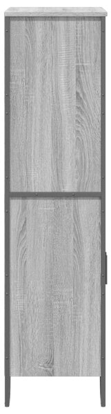 Highboard šedý sonoma 79,5 x 35,5 x 137,5 cm kompozitní dřevo 3295310