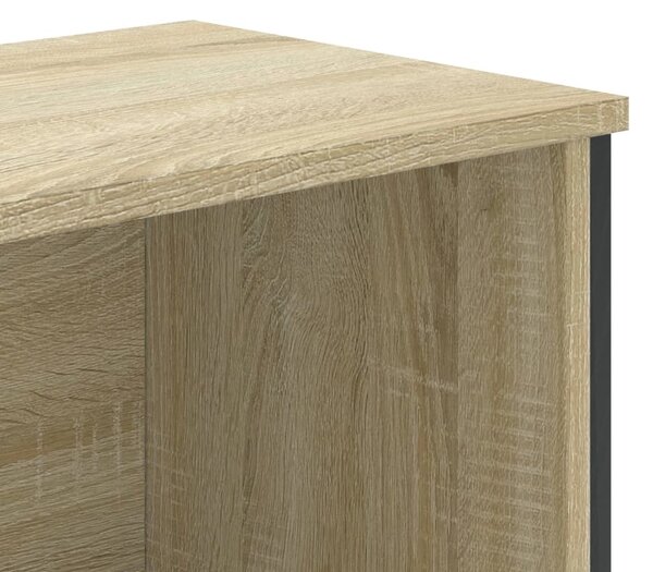 Knihovna dub sonoma 80 x 31 x 169 cm kompozitní dřevo 3295313