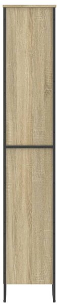 Knihovna dub sonoma 80 x 31 x 169 cm kompozitní dřevo 3295313