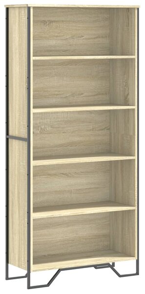 Knihovna dub sonoma 80 x 31 x 169 cm kompozitní dřevo 3295313