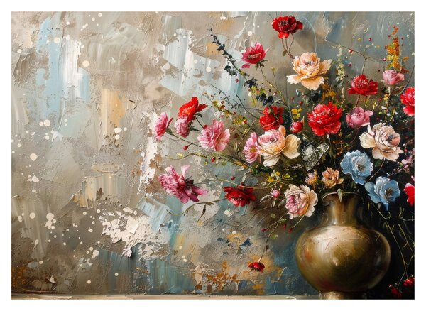 Obraz - Váza květin (70x50 cm)