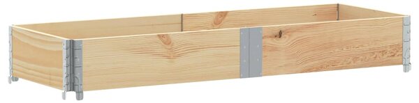 Zahradní truhlík 150x50 cm masivní borové dřevo 3295403