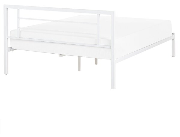 Postel Kov CUSSET 160 x 200 cm Bílá