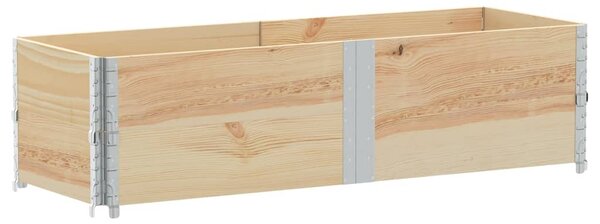 Zahradní truhlík 150x50 cm masivní borové dřevo 3295407