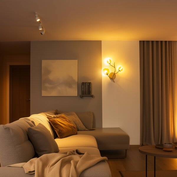 Brilagi - LED Nástěnné svítidlo MISTEL 3xG9/3W/230V zlatá