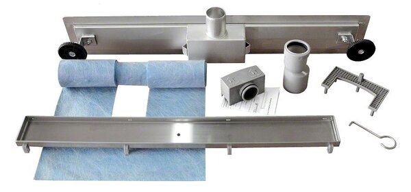 Odtokový sprchový žlab Rea GREEK 50 - 100 cm
