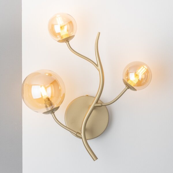 Brilagi - LED Nástěnné svítidlo MISTEL 3xG9/3W/230V zlatá