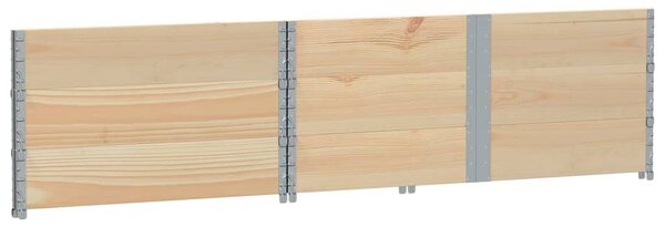 Zahradní truhlík 150 x 100 cm masivní borové dřevo 3295439