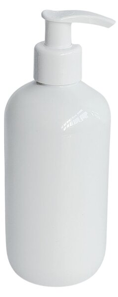 Dávkovač na mýdlo 300 ml bílý s bílou pumpičkou BELA