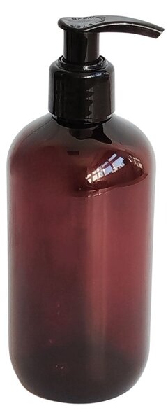 Dávkovač na mýdlo 300 ml hnědý s černou pumpičkou BELA