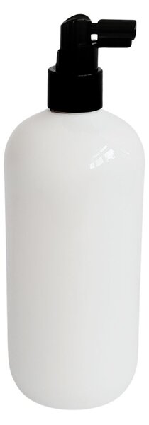 Dávkovač na mýdlo 500 ml bílý s černým sprejem BELA
