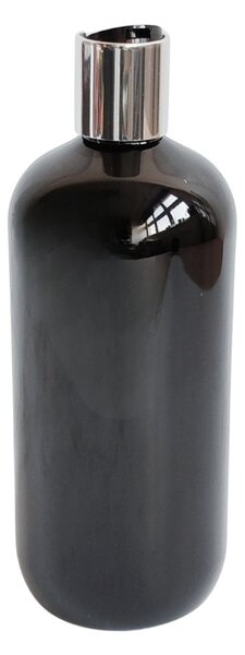 Dávkovač na mýdlo 500 ml černý s černo-stříbrným DISC TOP BELA