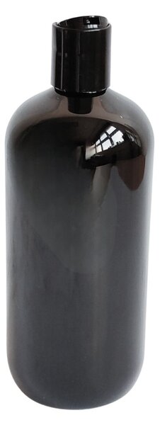 Dávkovač na mýdlo 500 ml černý s černým DISC TOP BELA