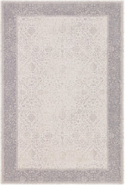 Kusový koberec vlněný Agnella Agnus Claudine Bílý Krémový Rozměr: 160x240 cm