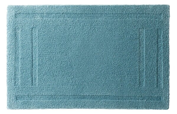 Hebká koupelnová předložka z mikrovlákna s extra vysokou gramáží blankytná WC 50x40 cm