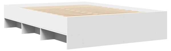 Rám postele bílý 120 x 200 cm kompozitní dřevo 3295660