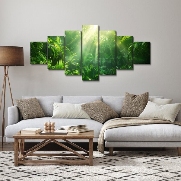 Obraz - Deštný prales (210x100 cm)