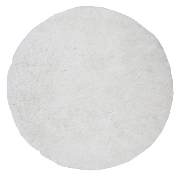 Kulatý koberec Grace, bílý, ⌀200