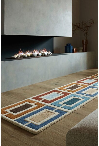 VLNĚNÝ KOBEREC, 60/230 cm modrá Flair Rugs - Online Only koberce & rohožky, Online Only
