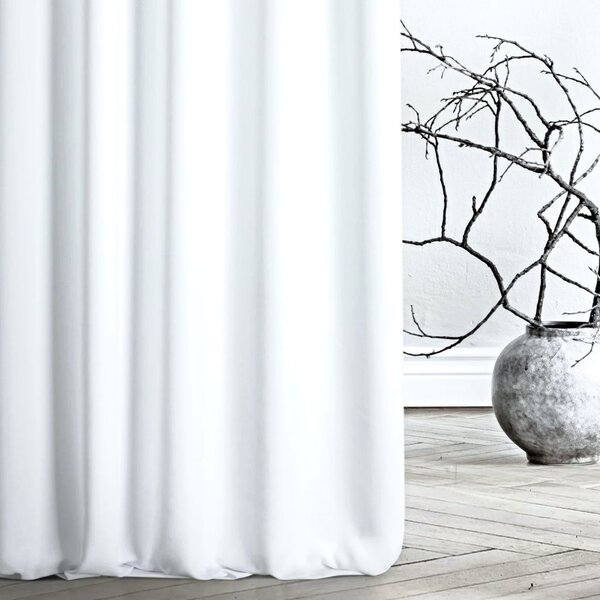 Dekorační látka Adéla - bílá - 295 cm bez obšití 295