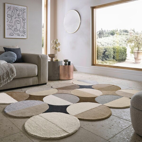 VLNĚNÝ KOBEREC, 120/170 cm přírodní barvy Flair Rugs - Online Only koberce & rohožky, Online Only