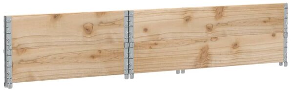 Zahradní truhlík 120 x 80 cm masivní borové dřevo 3295847