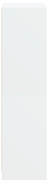 Highboard s dvířky bílý 68 x 37 x 142 cm kompozitní dřevo 3295864