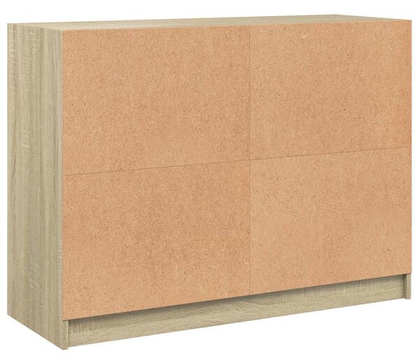 Příborník dub sonoma 102 x 37 x 75,5 cm kompozitní dřevo 3295873