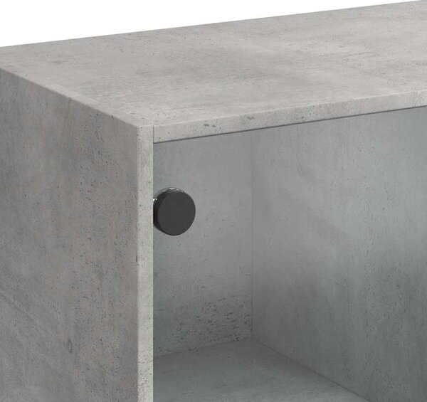 Příborník betonově šedý 102 x 37 x 75,5 cm kompozitní dřevo 3295874