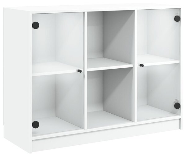 Příborník bílý 102 x 37 x 75,5 cm kompozitní dřevo 3295871