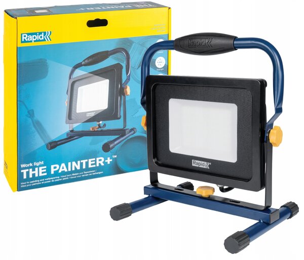 LED pracovní lampa 230V s omítkovým osvětlením RAPID The Painter+ 50W IP65