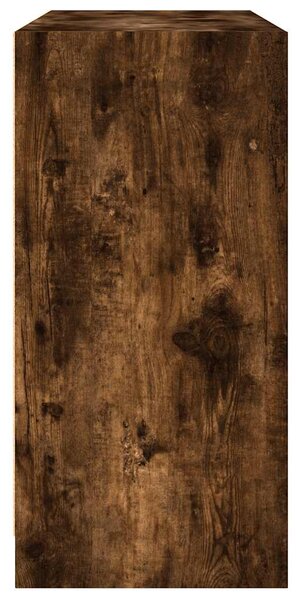 Příborník kouřový dub 102 x 37 x 75,5 cm kompozitní dřevo 3295875